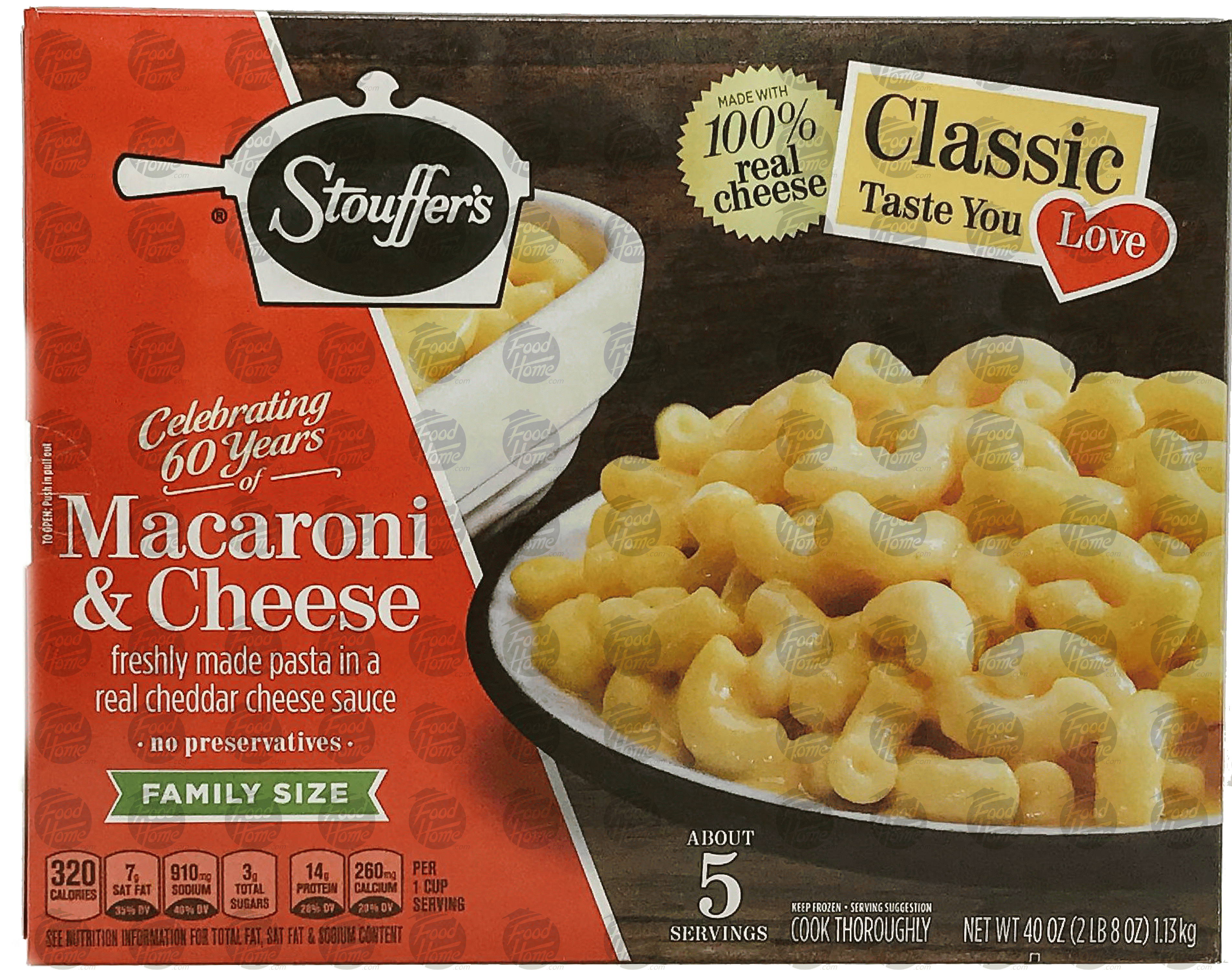 Stouffer's Family Size macaroni & cheese Full-Size Picture